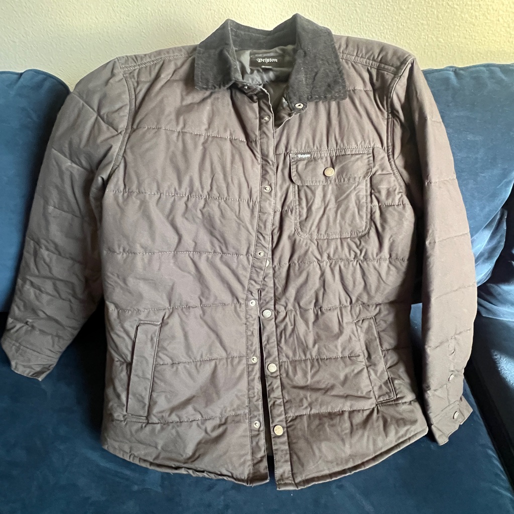 Britton Men's Quilted Button Up Jacket